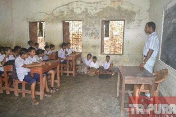 Ruling Government clamours about spending huge fund for education, yet deplorable condition hits schools 